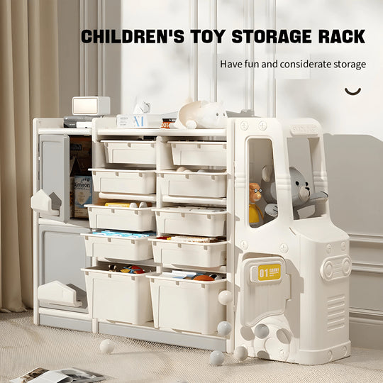 HDPE Bus Opbergkast 145×32×92cm