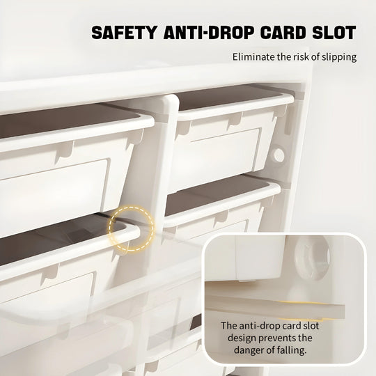 HDPE Bus Opbergkast 145×32×92cm