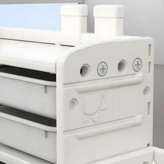 Premium HDPE bootontwerp opslagunit 149×32×73cm