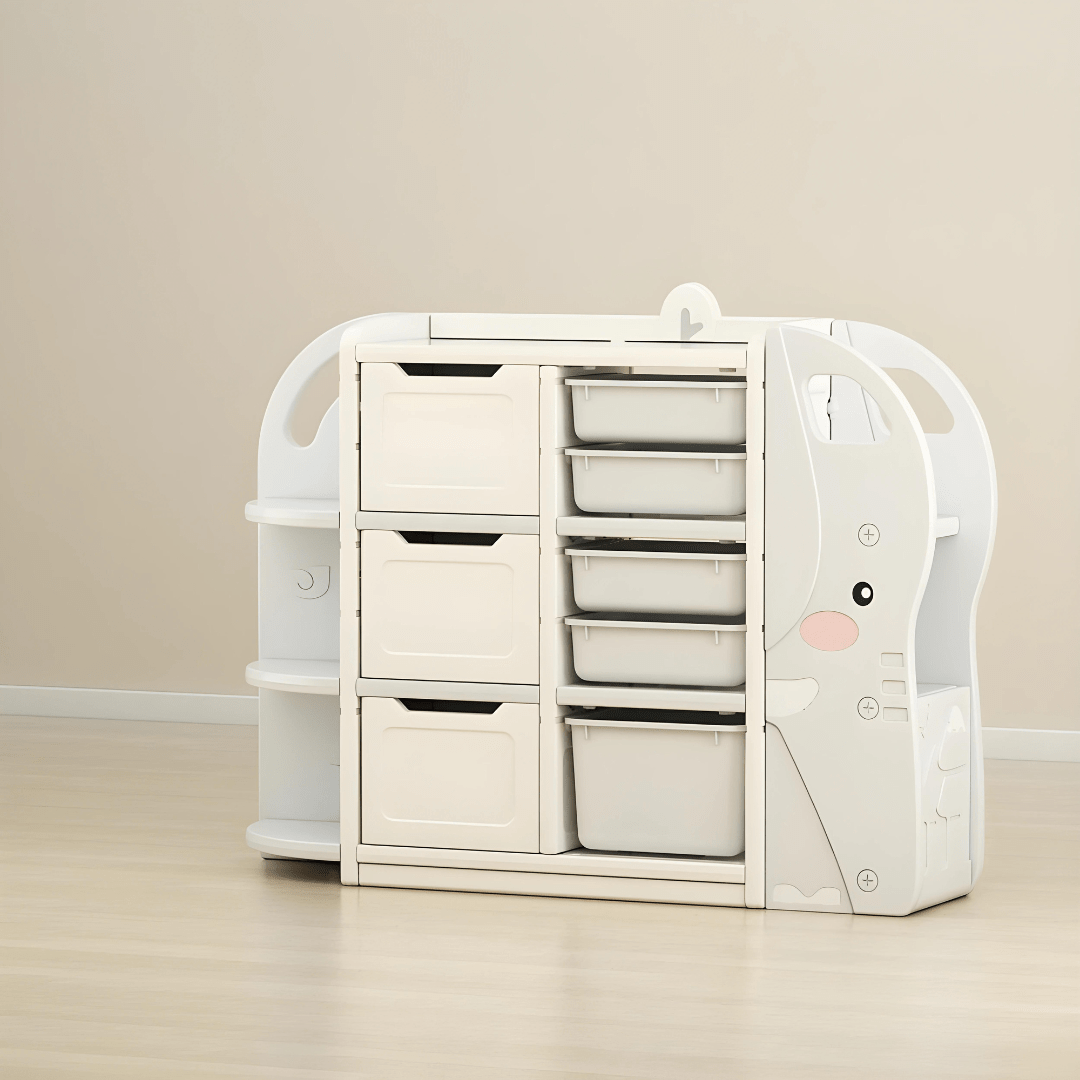 HDPE Elephant Design Large Capacity Baby & Kids Toy/Gadget Storage