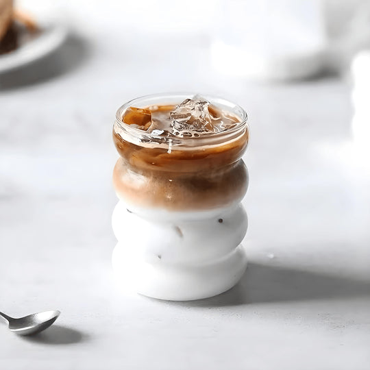 300 ml onregelmatige glazen tumbler voor alle dranken