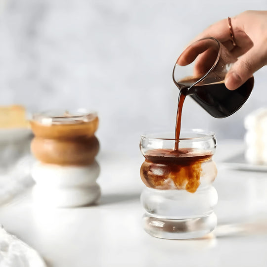 300 ml onregelmatige glazen tumbler voor alle dranken