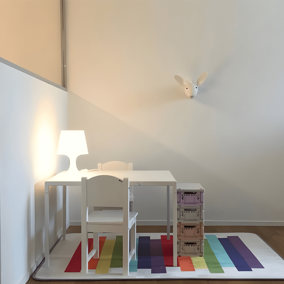 Kids Play Mat Multi Color Stripes 150 × 100 CM