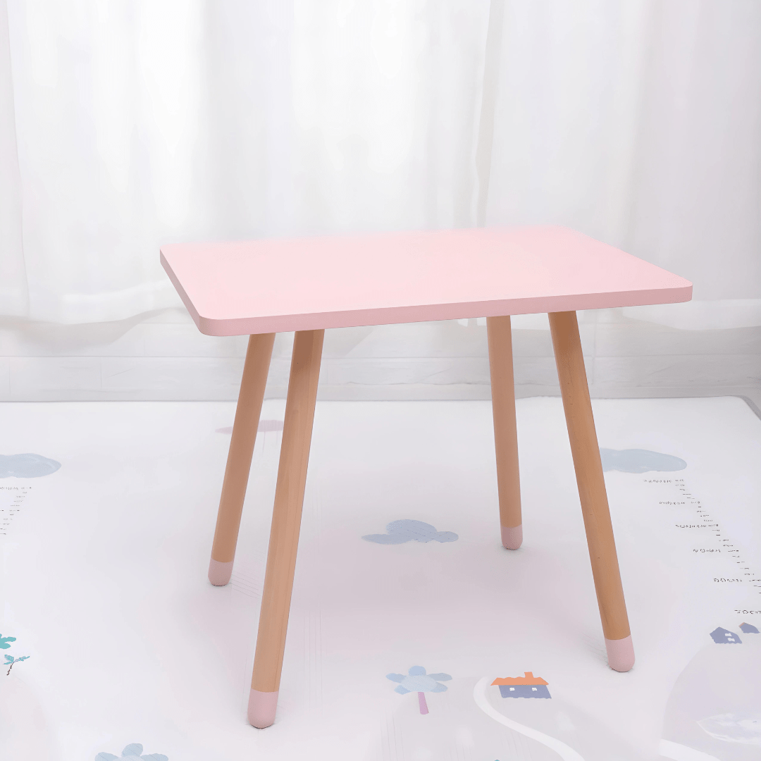 Montessori Preschool and Kindergarten Kids Desk With Chair