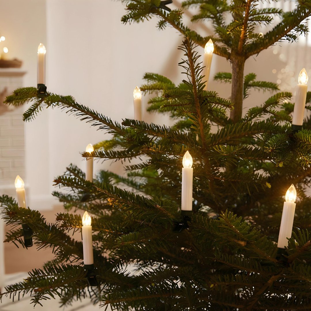 LIVARNO home LED Christmas Tree Candles 15 pcs