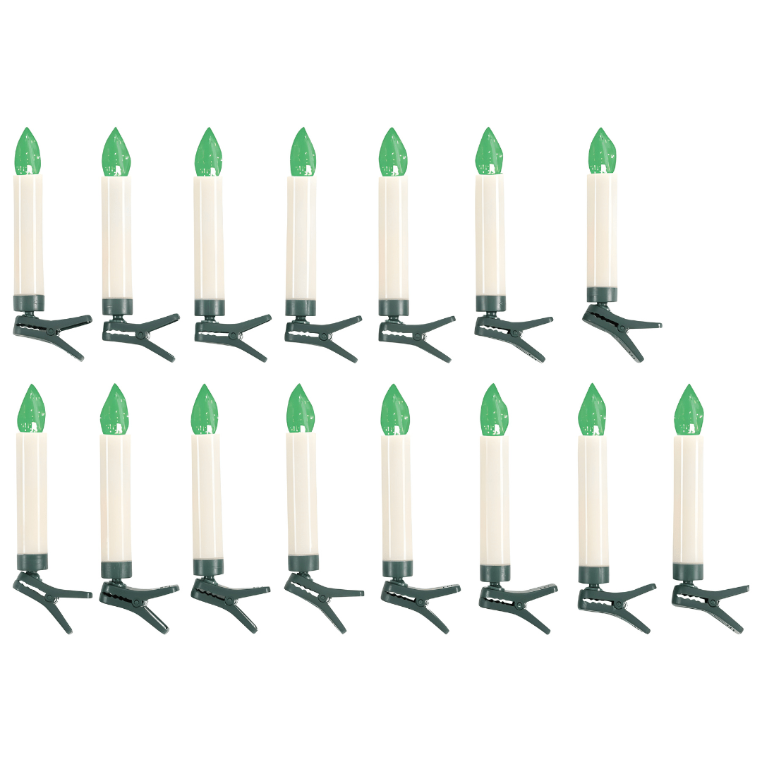 LIVARNO home LED Christmas Tree Candles 15 pcs