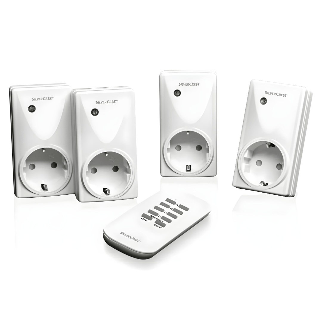 Wireless Socket Set with Remote Control – European Household - Lebanon
