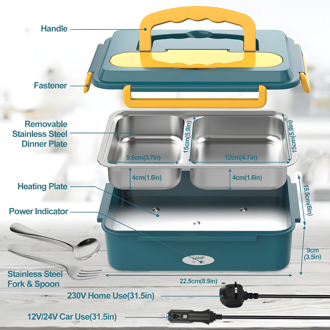 Amazon Basic Electric Lunch Box – European Household - Lebanon