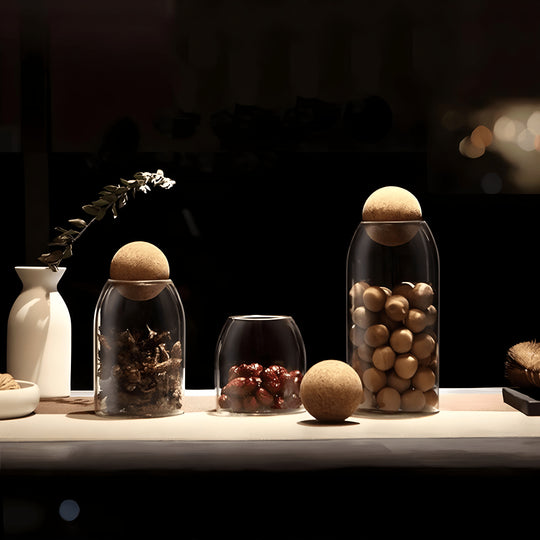 Borosilicate Glass Storage Jars | European Household