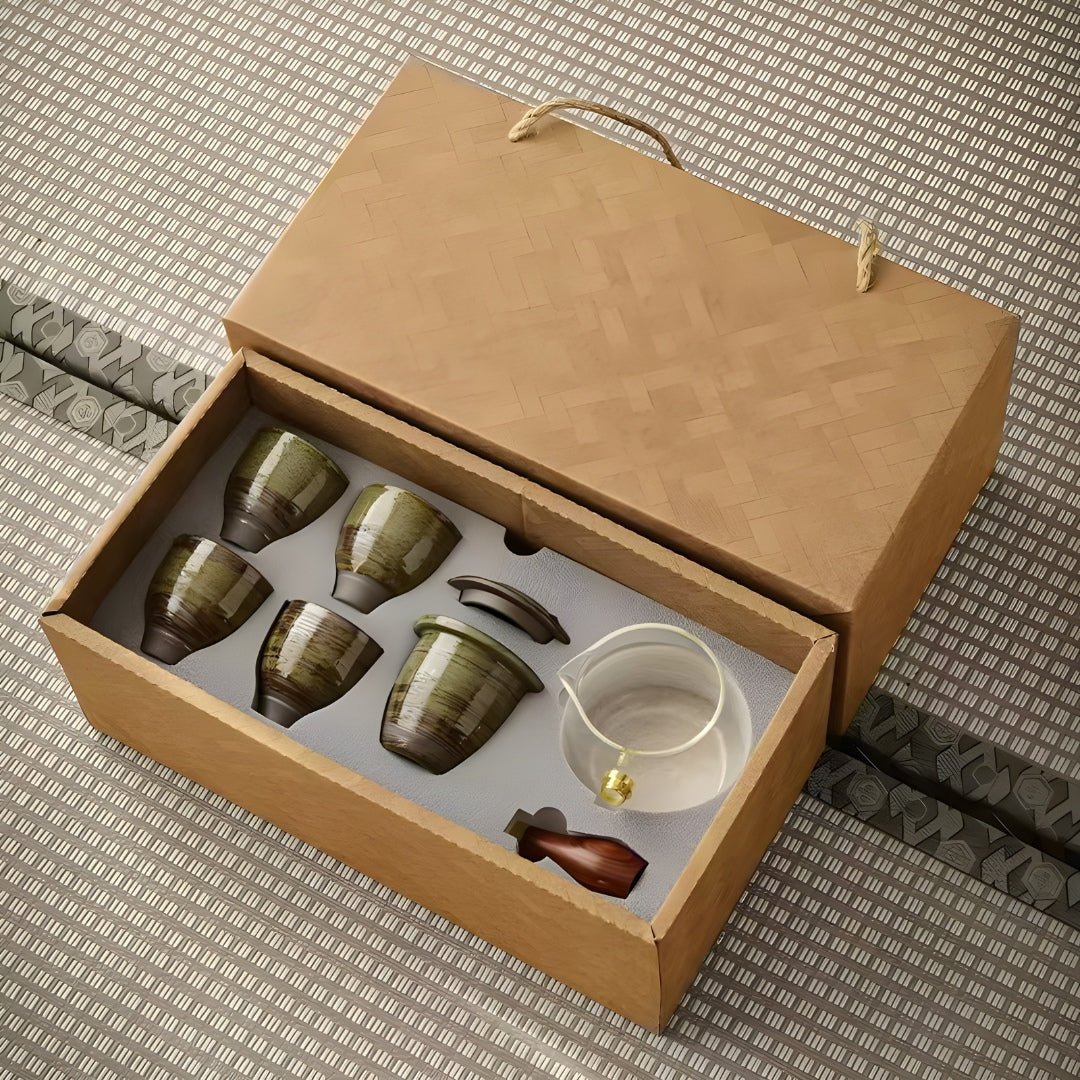 Japanese Tea Set with Tray | European Household