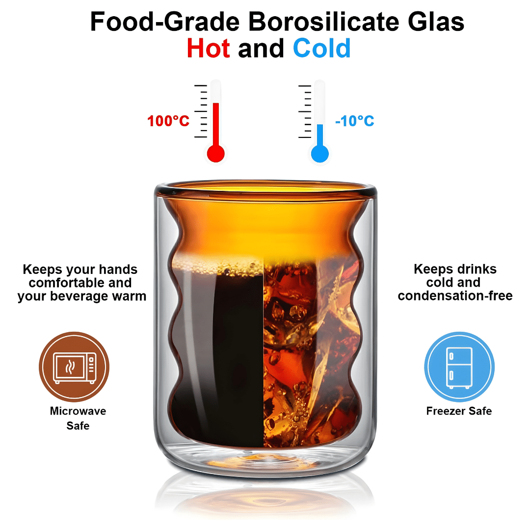 Double Wall Glass Cups – European Household
