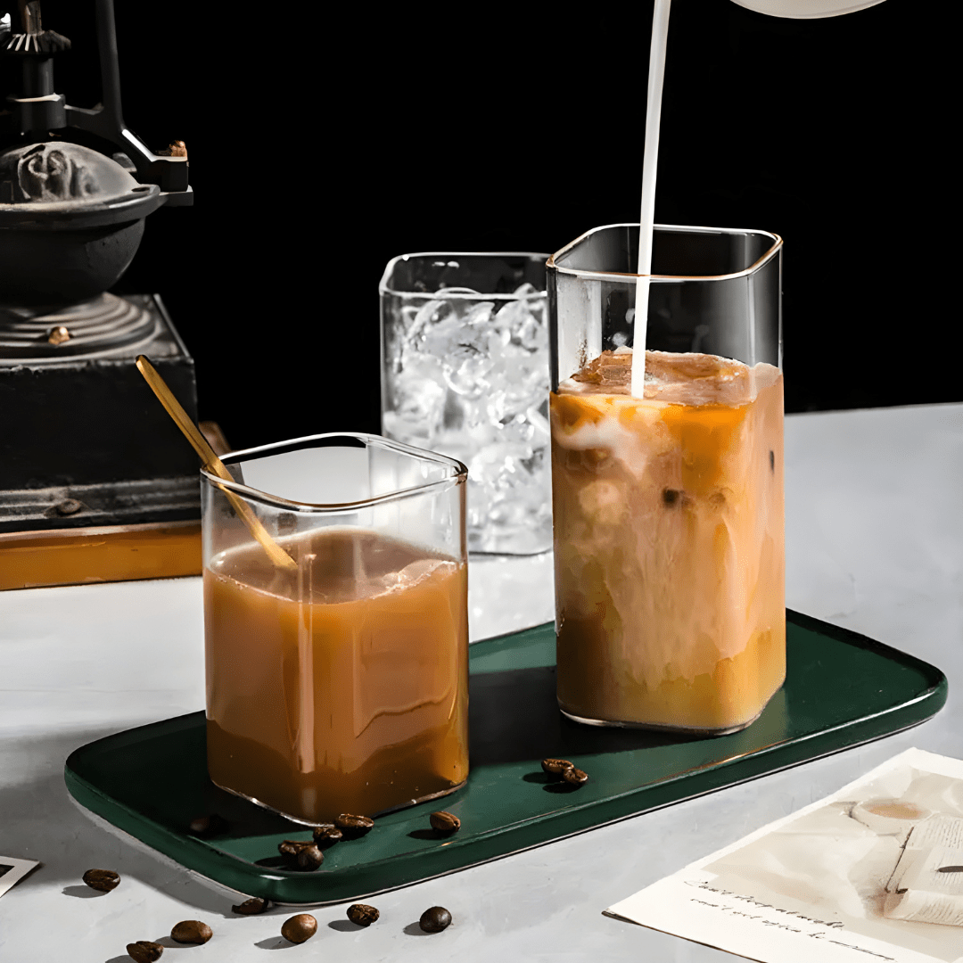 Clear Borosilicate Glass Coffee Mug – European Household - Lebanon