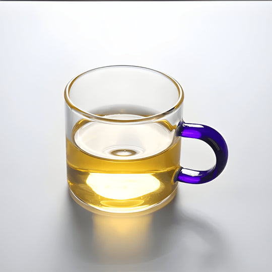 Draagbare hittebestendige glazen beker 120 ml