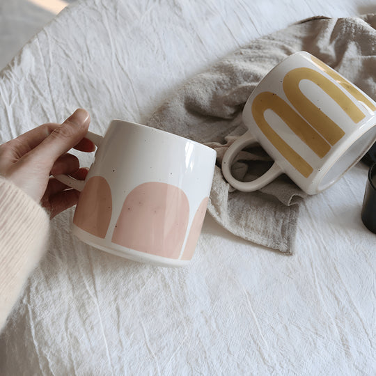 Elegante, handgemaakte keramische koffiemok voor elke dag, 320 ml