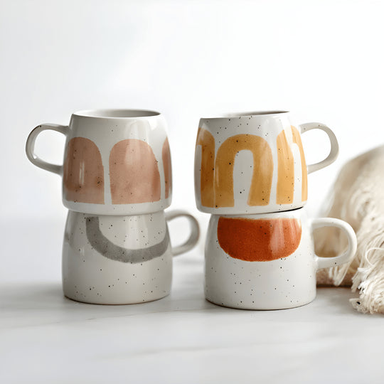 Handcrafted Ceramic Coffee Mug 320ml – European Household - Lebanon