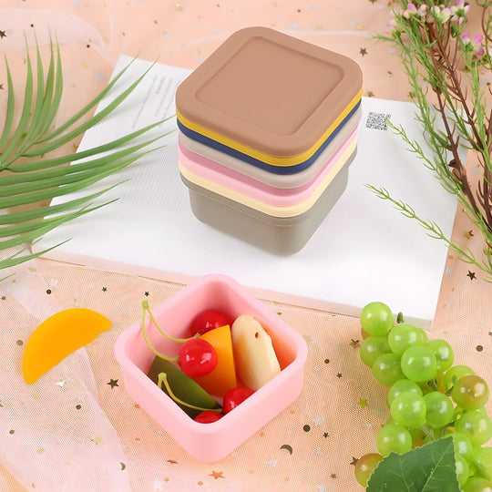 BPA-vrije mini siliconen kindersnackset