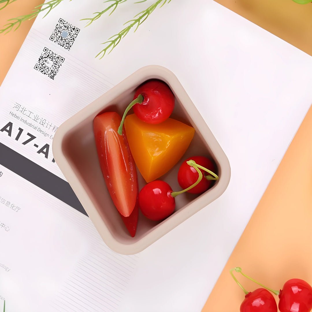 BPA-vrije mini siliconen kindersnackset