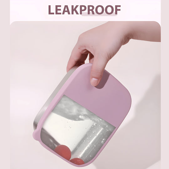 Lekvrije roestvrijstalen kinderbentobox