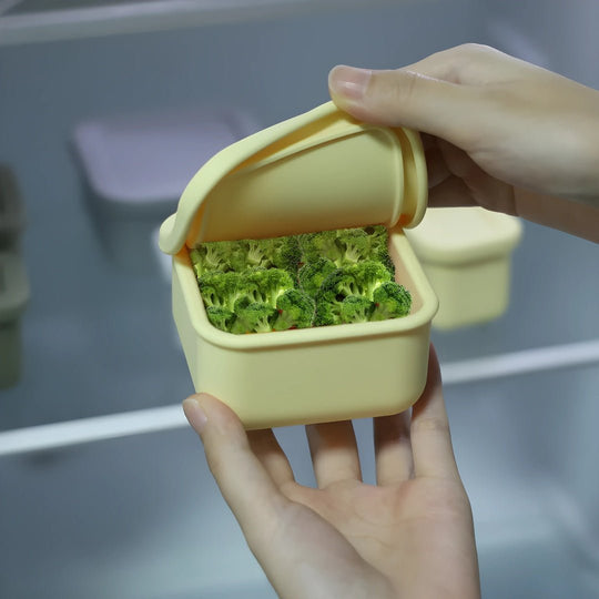 BPA-vrije mini siliconen kindersnackset