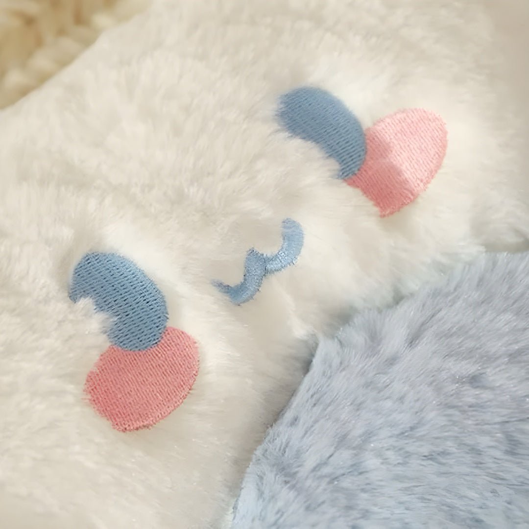 Pluche katoenen huisdierbed voor comfortabel comfort