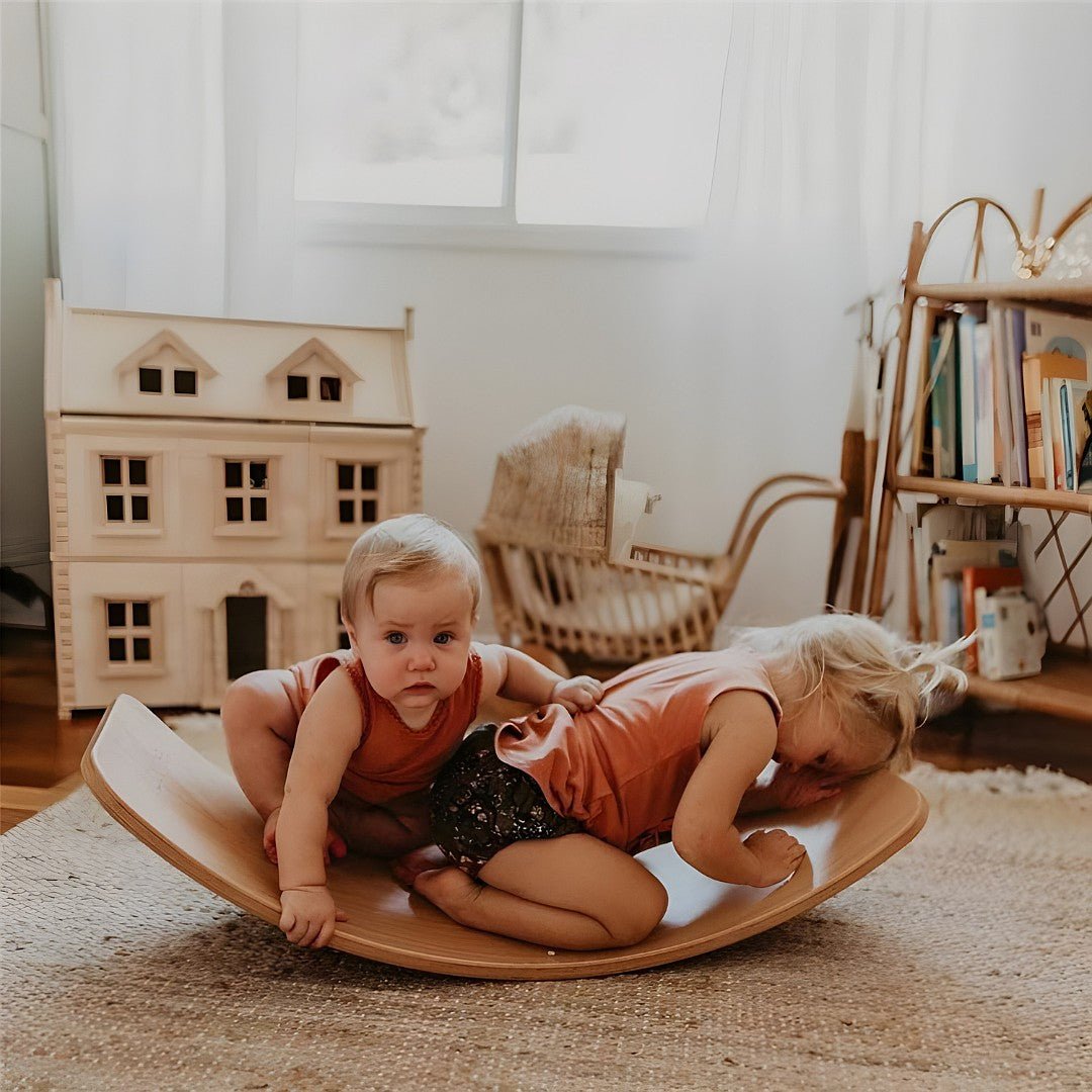 Curved Wooden multi-function Balance Board –European Household-Lebanon