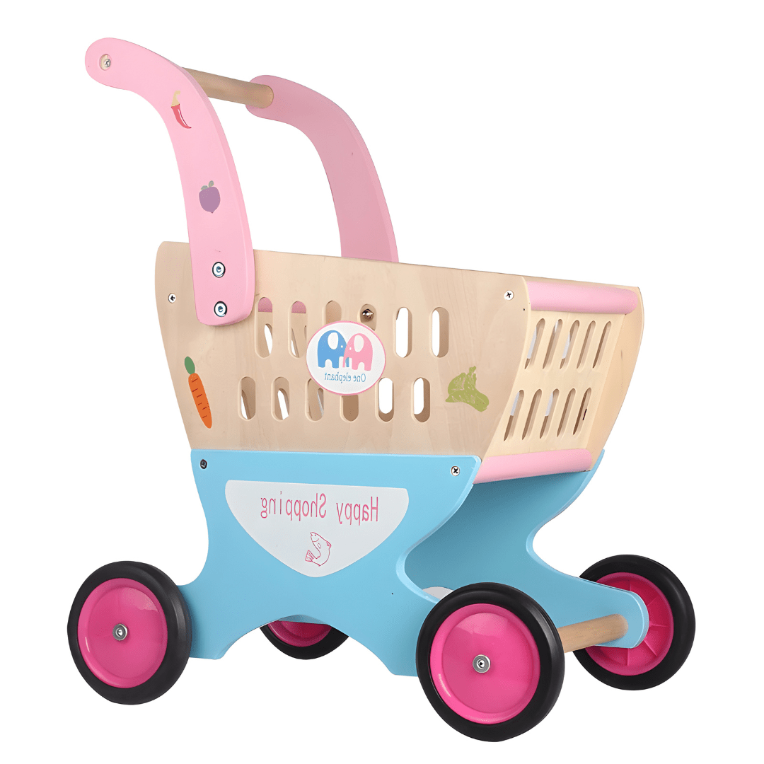 Wooden Shopping Cart with Accessories 3+|Lebanon |European Household