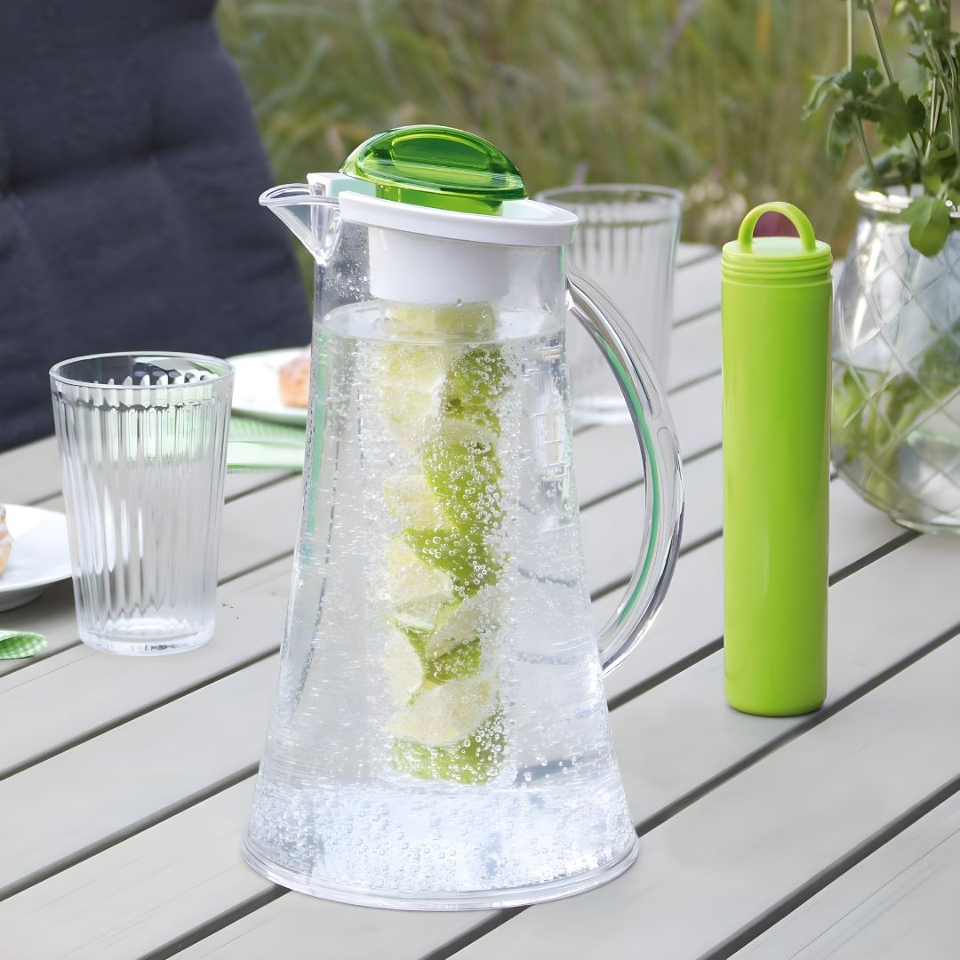 Crofton Carafe Water Jug with Interchangeable Inserts