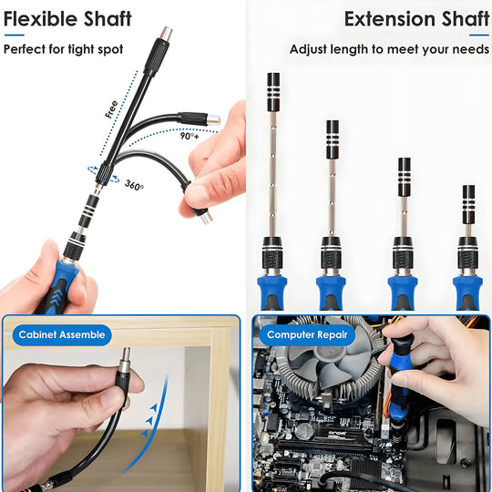 142-in-1 electronics precision screwdriver set with 120 bits and 22 tools – ideal for phone, laptop, and console repair in Lebanon