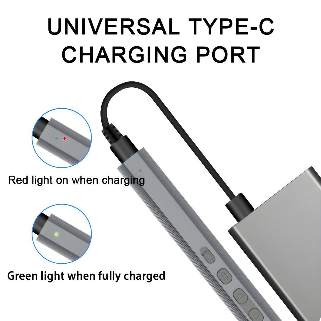 153-in-1 cordless electric magnetic screwdriver repair set with 140 bits, LED lights, USB-C charging – ideal for electronics and DIY projects