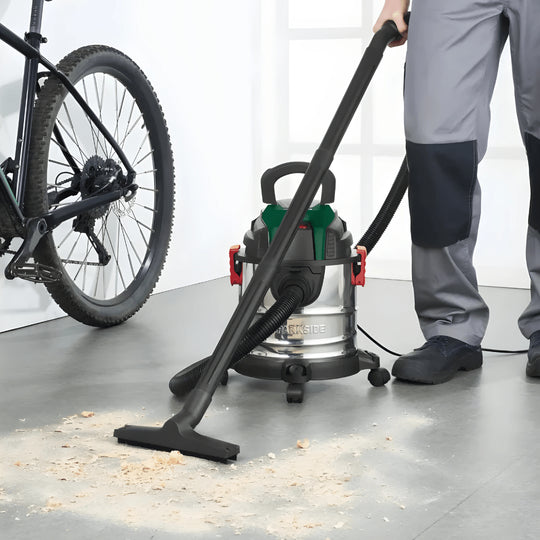 PARKSIDE PWD 12 B1 Wet and Dry Vacuum Cleaner 1300W – 12L Tank Open Box