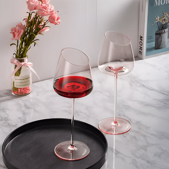 Flamingo Embossed Wine Glasses – Set of 2 (480ml)