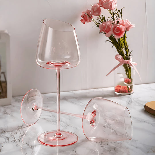 Flamingo Embossed Wine Glasses – Set of 2 (480ml)
