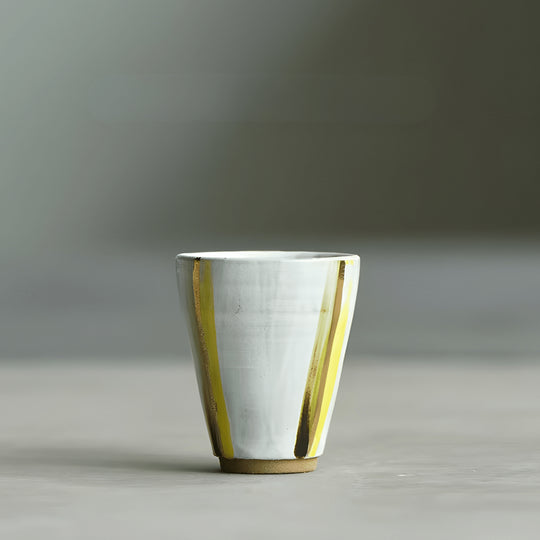 Handmade 30ml Ceramic Aroma Cup – Hand Painted Stoneware
