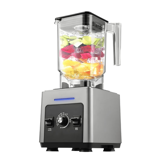 2000W Commercial Blender – 1.8L, Ice Crusher, 6-Blade Stainless Steel