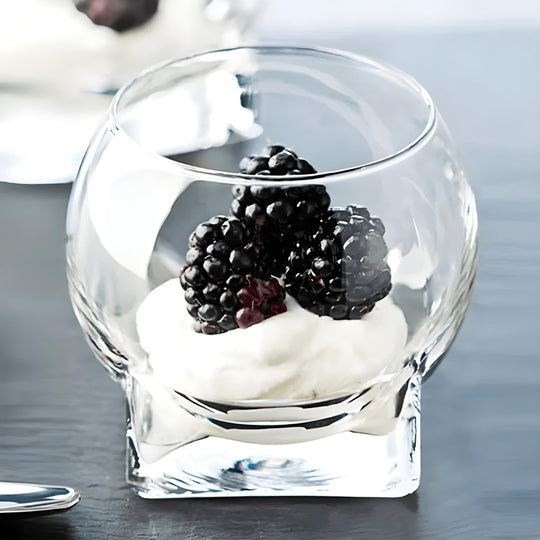 230ml clear glass dessert cup for sweets and appetizers Beirut Lebanon