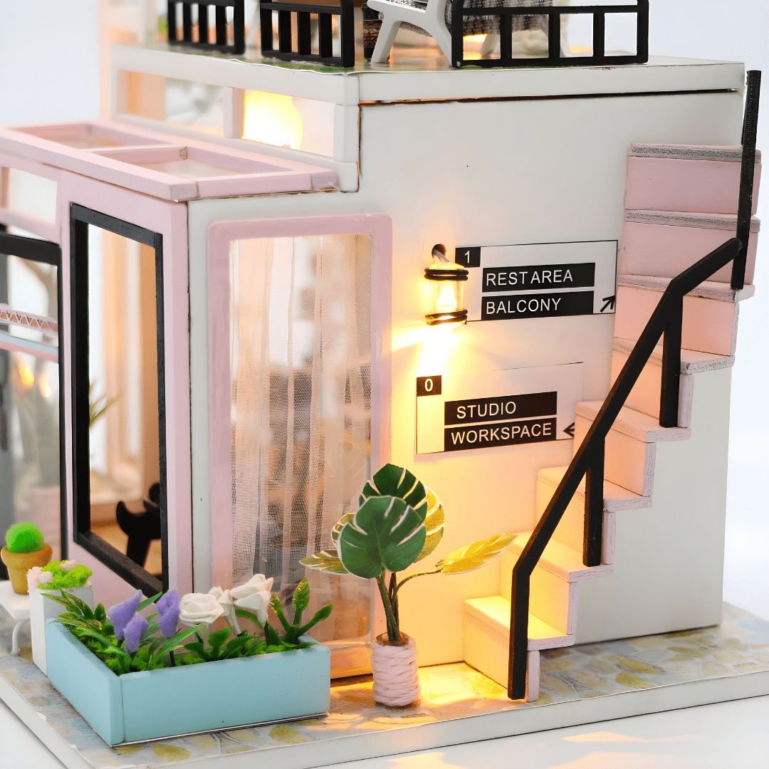 Miniature Music Studio DIY Kit with Dust Cover Beirut Lebanon