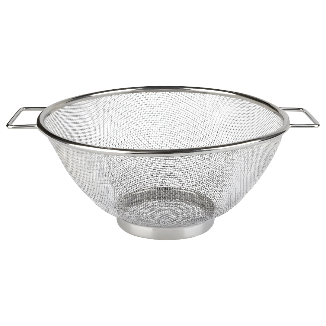 ERNESTO stainless steel colander with dual handles 25cm – premium kitchen tool