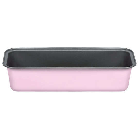 ERNESTO® rectangular non-stick cake tin in blue – size 32×13×7.3cm, ideal for baking bread, cakes, and loaf recipes.