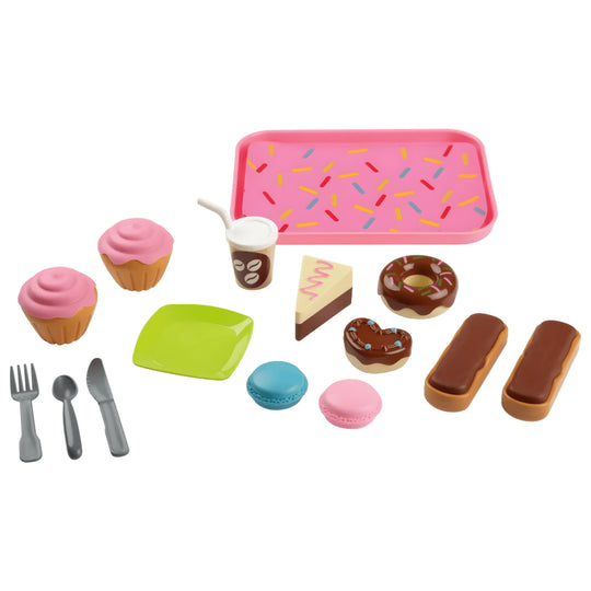 Playtive premium toy kitchen set high-quality plastic role play kit for kids