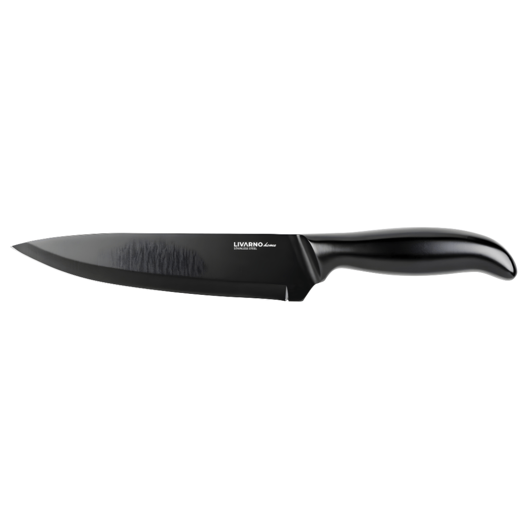 LIVARNO chef’s knife with 19 cm non-stick stainless steel blade, ergonomic handle, available in Beirut Lebanon