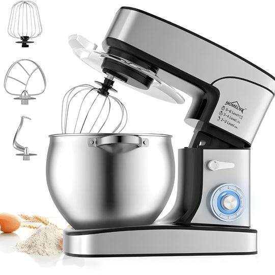 Heavy Duty 2500W food processor with 12L stainless steel bowl, 6 speeds, planetary mixing system, and quiet operation. Perfect for baking and mixing in Beirut, Lebanon.