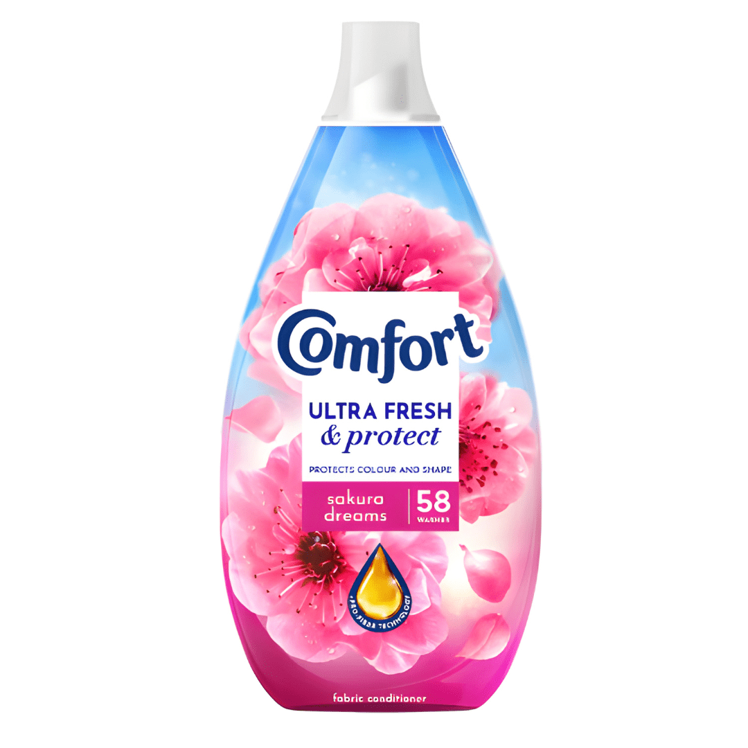 Comfort Ultimate Care Fabric Conditioner 870ml – 58 Washes (EU Made)