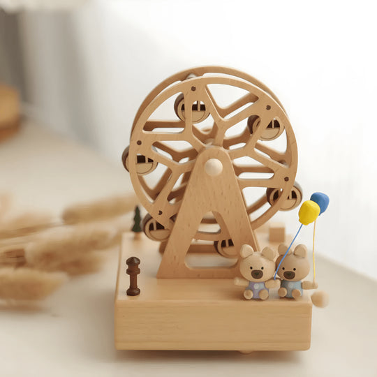Ferris Wheel Wooden Music Box