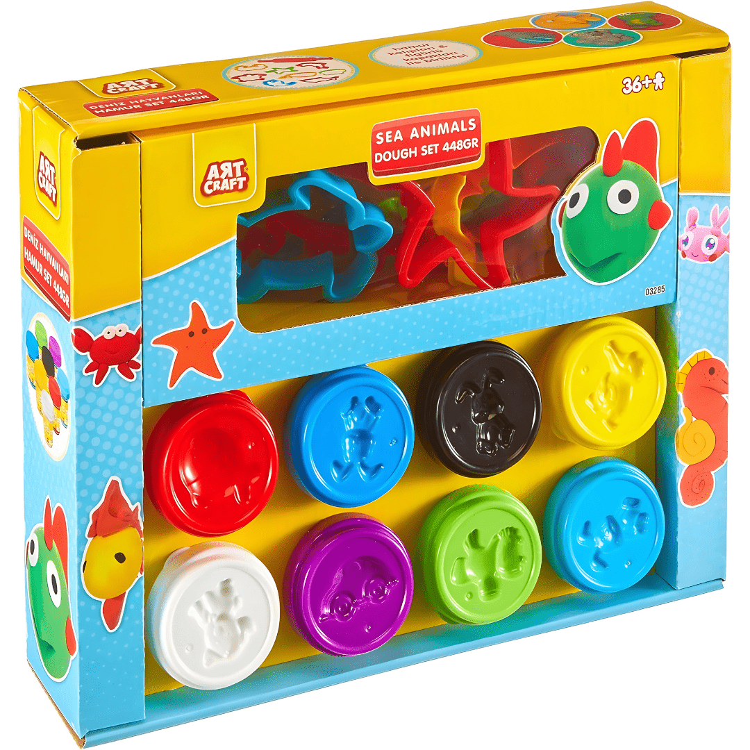 Art Craft Sea Animals Play Dough Set