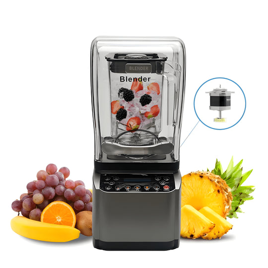 Powerful 3.5L commercial brushless blender with 2200W motor and touch control – ideal for juice bars and restaurants in Beirut