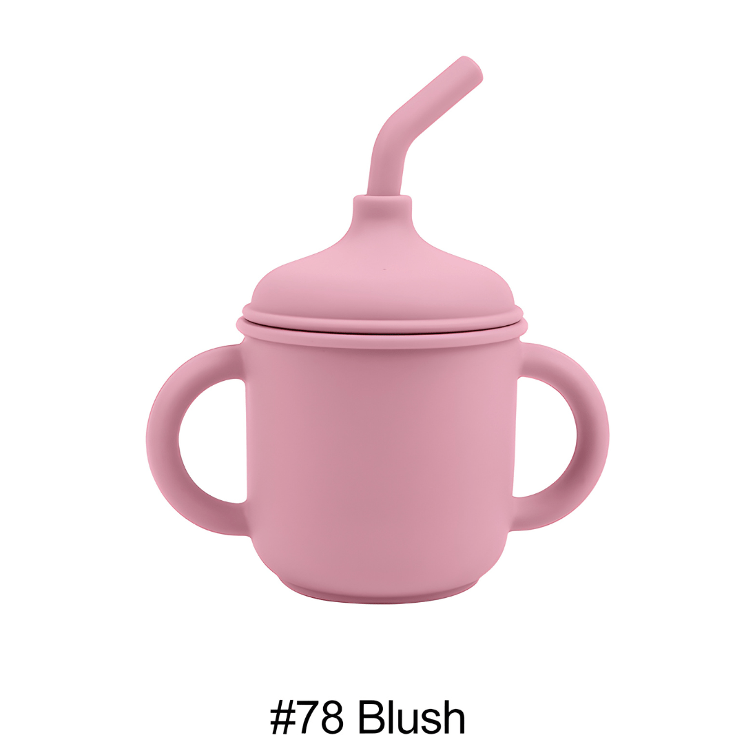 Baby Silicone Sippy Cup – BPA-Free, Anti-Spill & Leak-Proof 150ml
