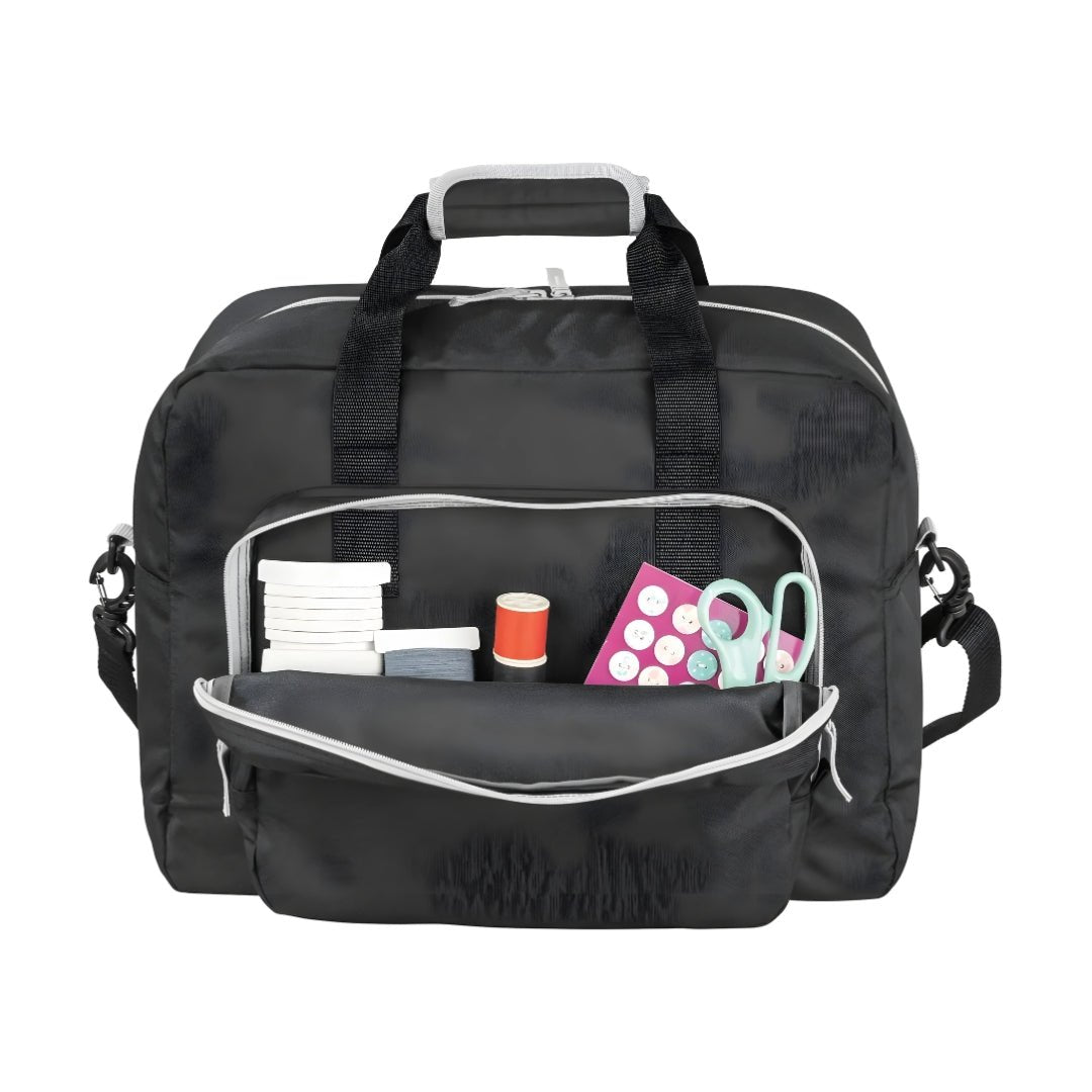 Topmove sewing machine bag 40L with padded shoulder strap front pocket and storage — ideal for transporting sewing machines in Beirut Lebanon.