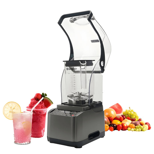 Powerful 3.5L commercial brushless blender with 2200W motor and touch control – ideal for juice bars and restaurants in Beirut