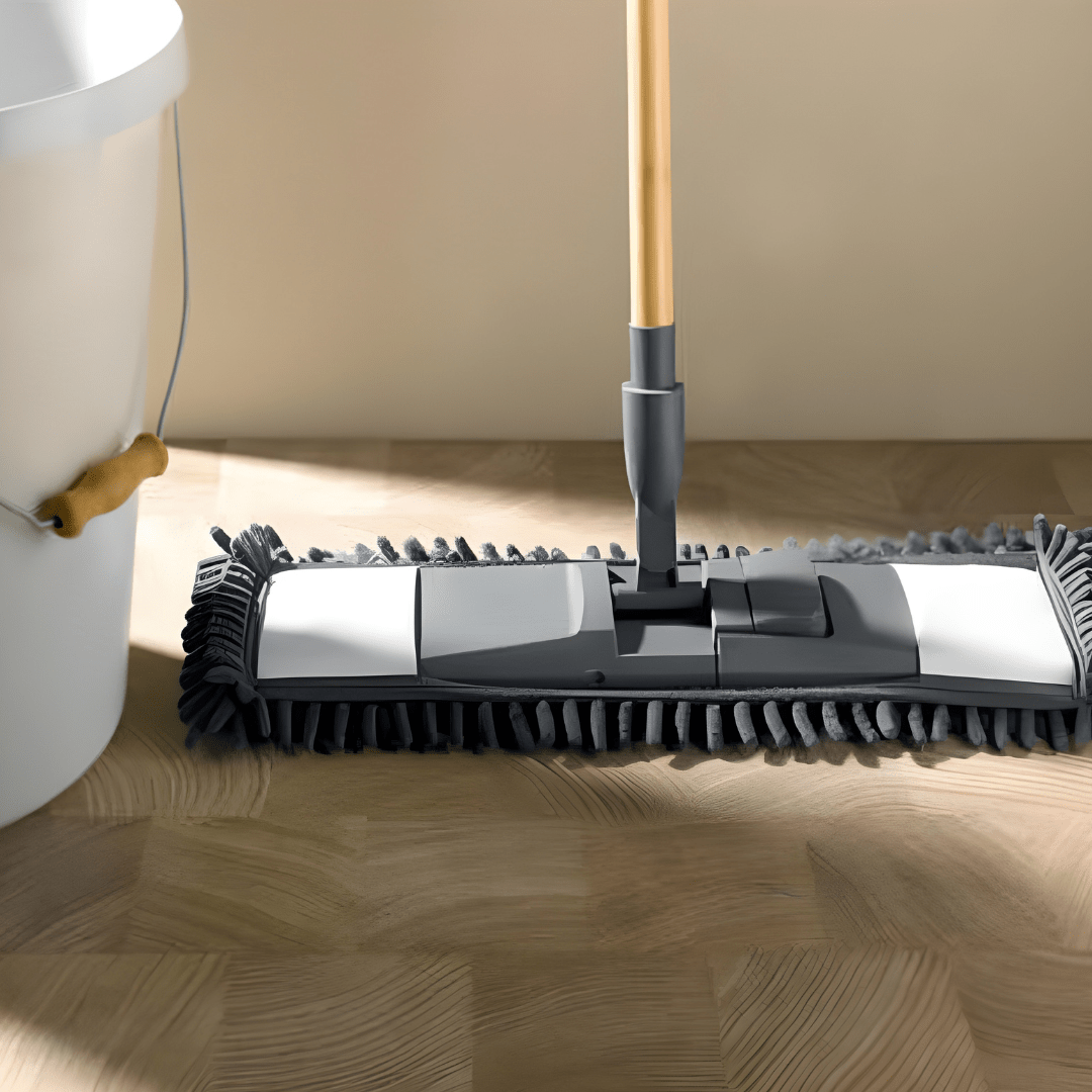 Aquapur Flat Mop, microvezel met bamboepunt