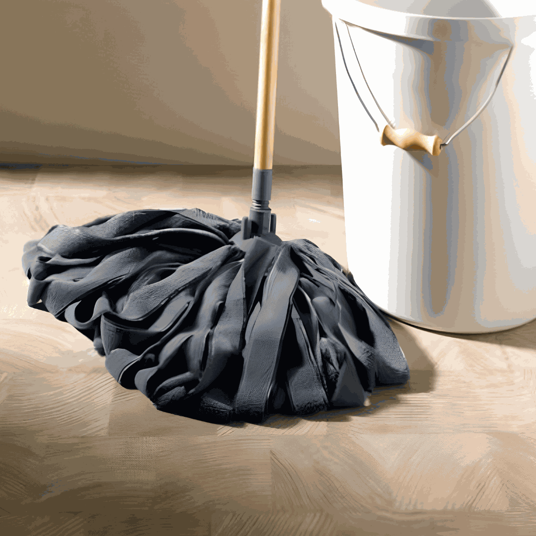 Aquapur Flat Mop, microvezel met bamboepunt